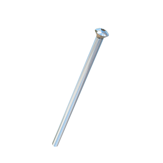 Titanium 3/8-16 X 8 UNC Oval Head, Socket Drive, Allied Titanium Machine Screw